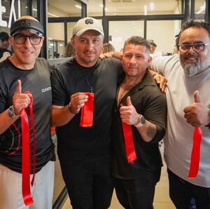 Israel Gómez, Axel Plata, Luis Rodríguez y Carlos Bautista (Foto: Edgar Segura)