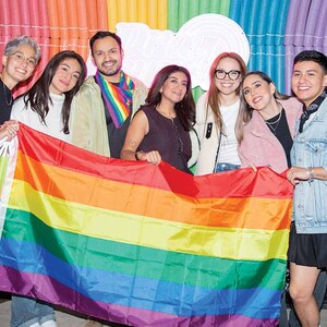 Melissa Guzmán, Luciana Rebolledo, Paola Bonilla, Andrea Arteaga, Paola Zamora, Abraham Luján y Damián Luna (Fotos: Yanahui F. Sevilla)