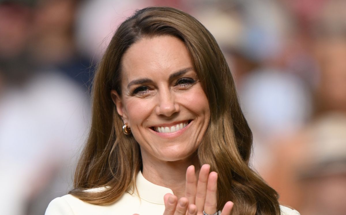 Kate Middleton deslumbra en Wimbledon 2025 con vestido patriótico (Foto: Getty)