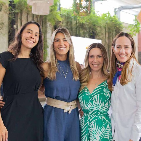 Paola Acuña, María Rojas, Antonella Victoria y Pamela Sánchez (Fotos: Yanahui F. Sevilla)