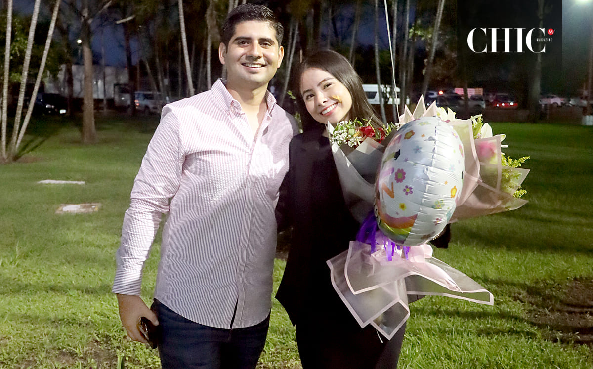 Cristhopher Núñez y Diana González posaron para nuestra lente