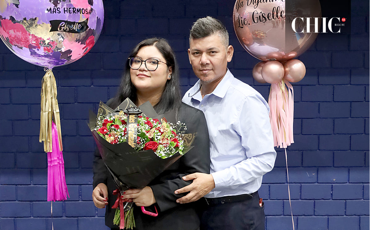 Jania García y Miguel Ángel Díaz fueron parte de la celebración