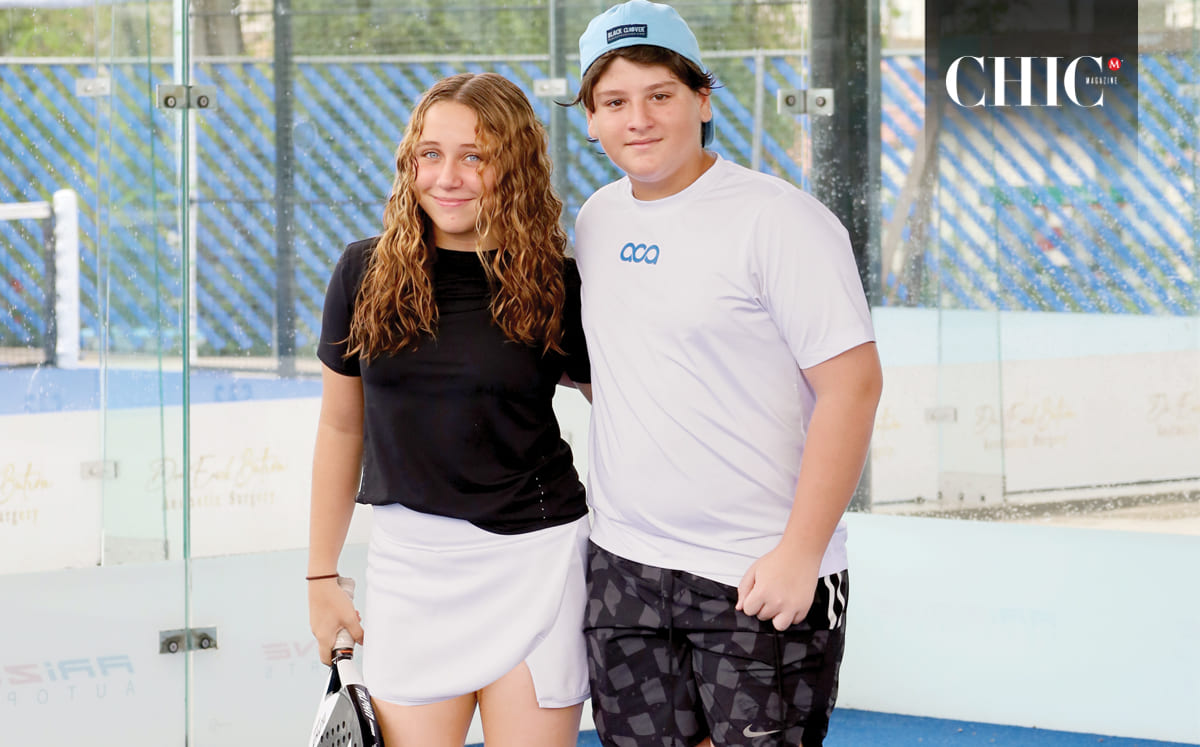 Majo Benitez y Diego Lacavex mostraron sus mejores tiros en la cancha