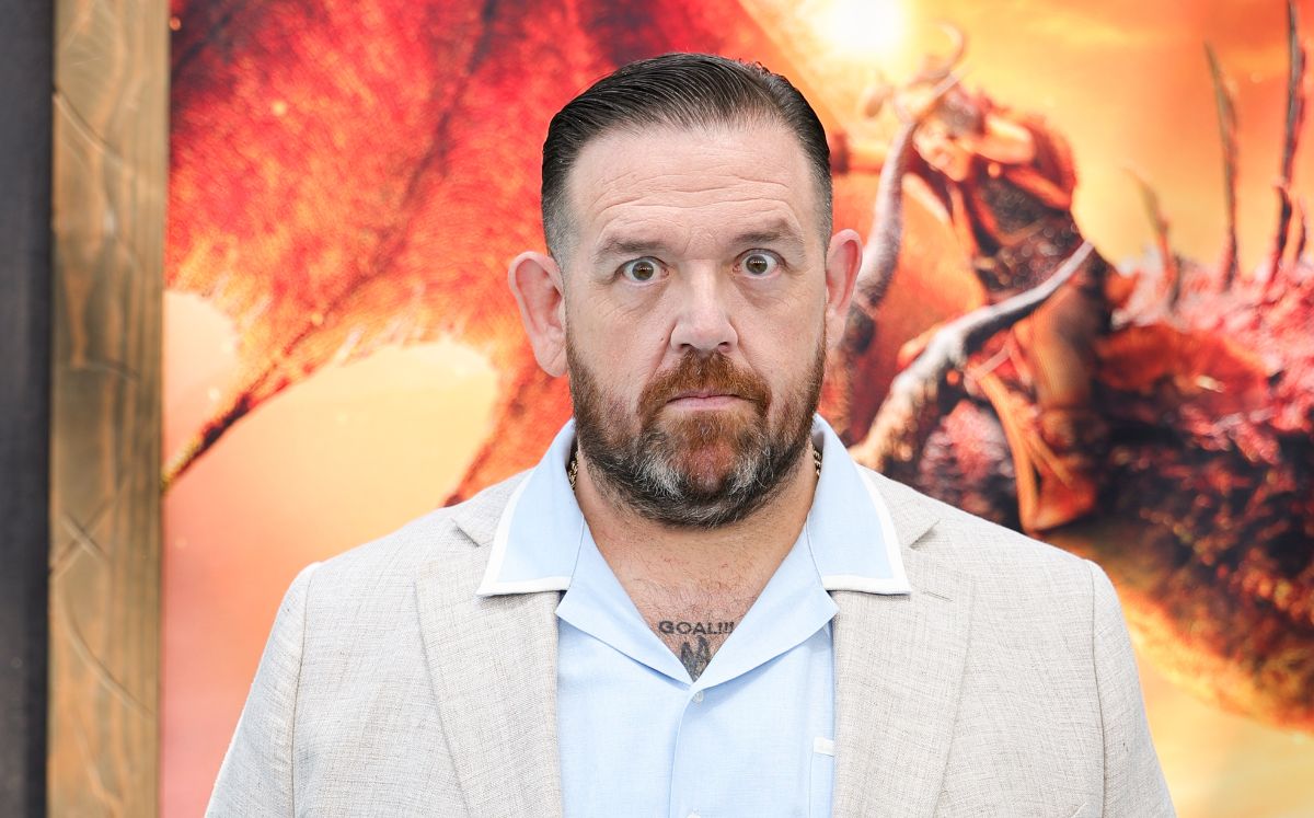 Hagrid ya tiene un gran diseño con Nick Frost en la nueva serie de HBO (Getty Images)