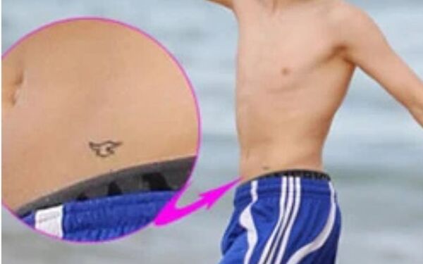 Primer tatuaje de Justin Bieber que es tradición familiar (Instagram)