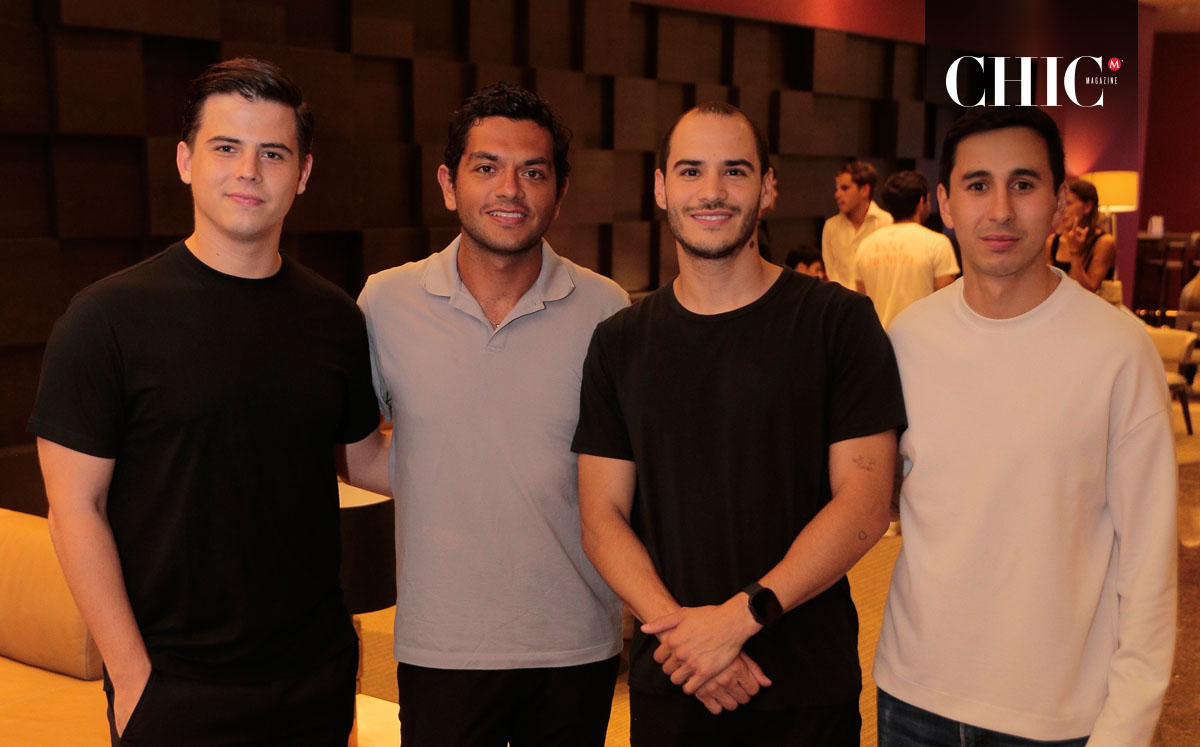 Adrián Rodriguez, Alfonso De los Ríos, Diego De la Garza y Mauricio Manzotti