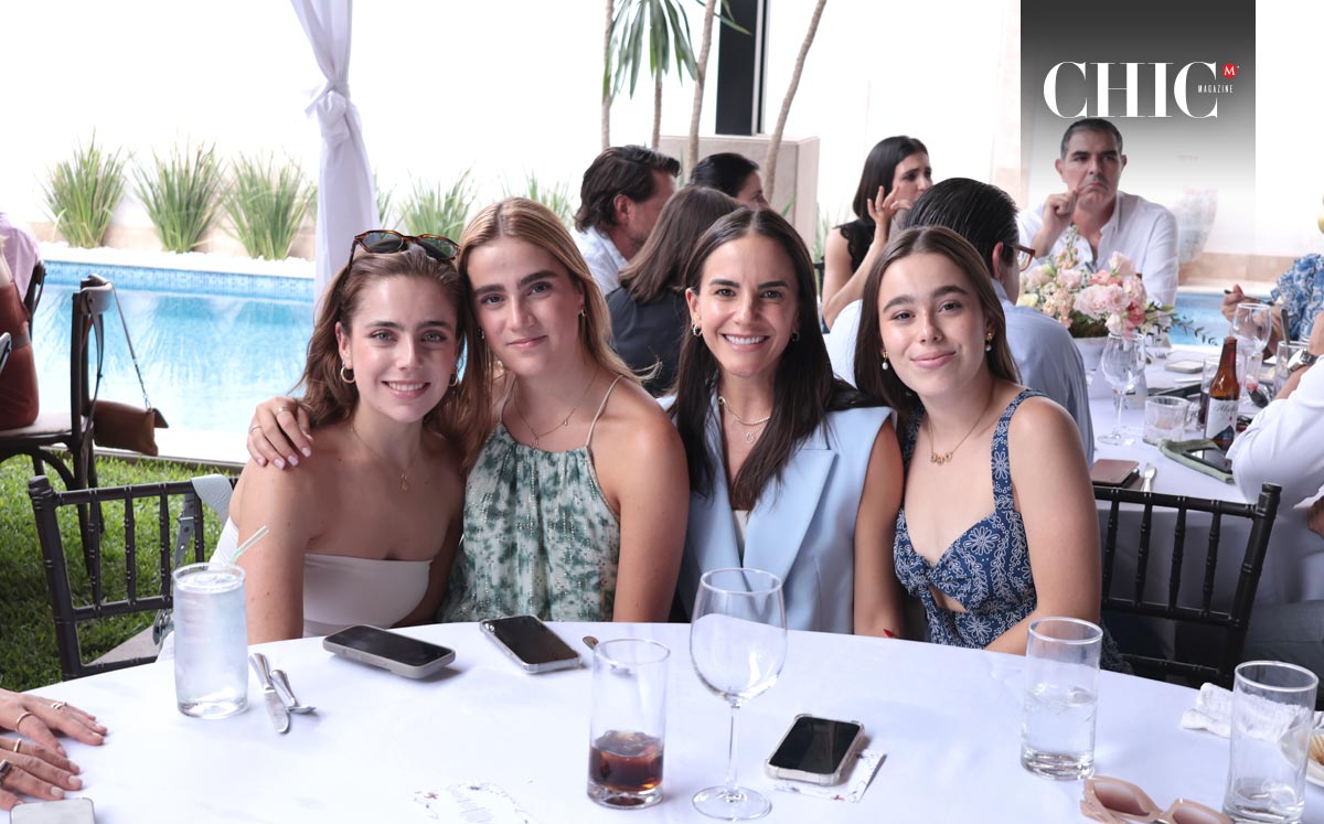 Ángela, María, Luly y Luciana