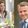 ¿Le coqueteó? El momento entre Macron y Kate Middleton que confundió a las redes