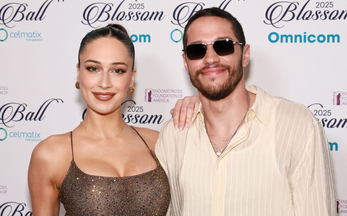 Ella es Elsie Hewitt, la mujer que está embarazada de Pete Davidson (Getty Images)