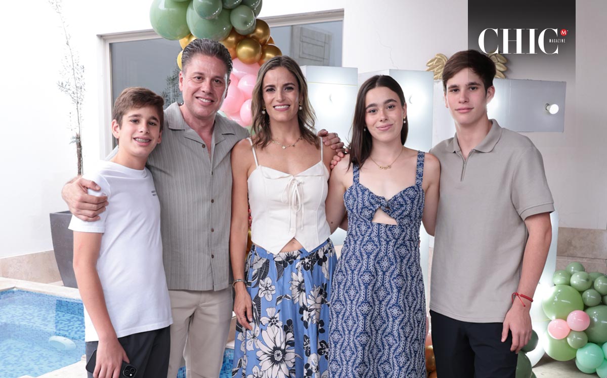 Marcelo, Fabio, Anilú, Luciana y Fabio