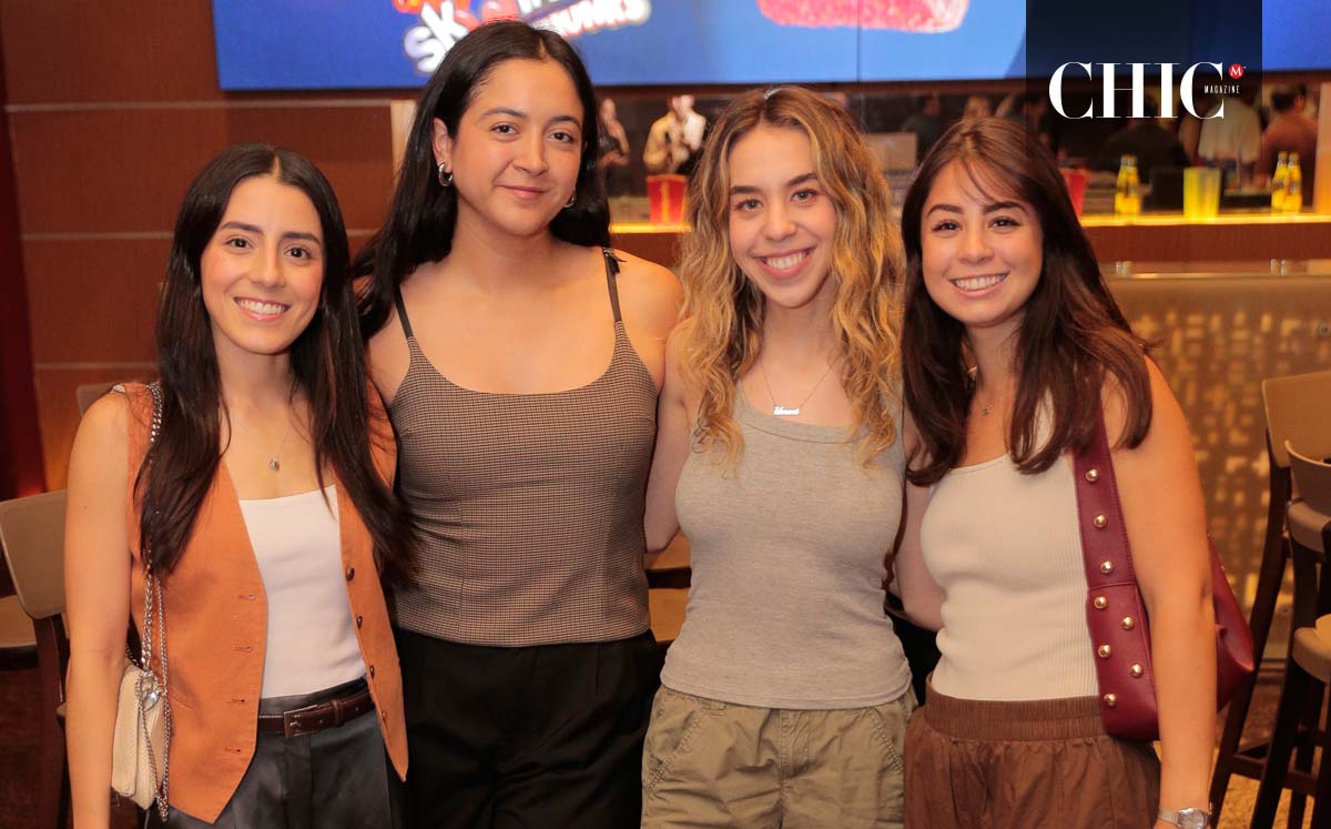 María Gocher, Ana Morales, Karen Ramos y Mariana Chávez