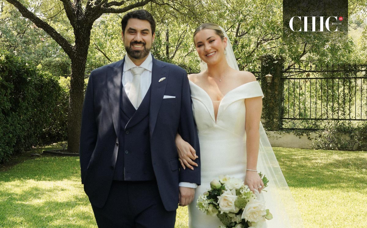 Mauricio Maldonado y Virginia González. Fotos: AGENCIA BLANCA BODAS / Daniel Saldívar