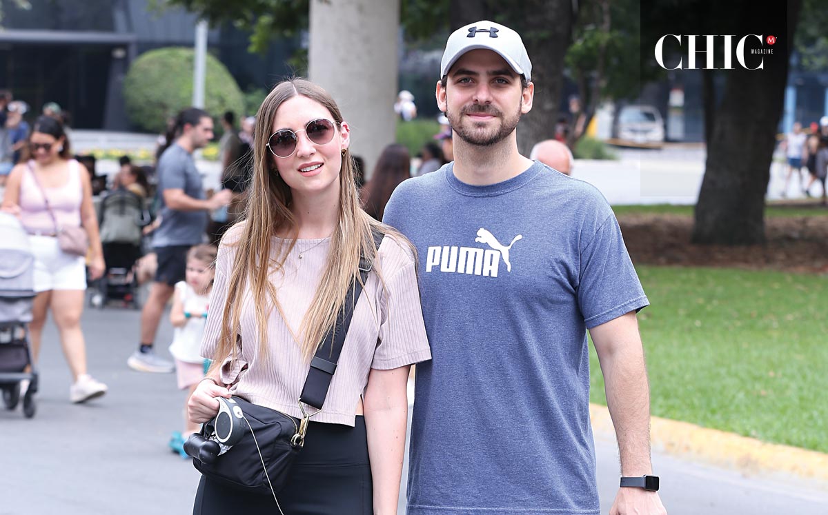 Natalia Salinas y Carlos Ruiz