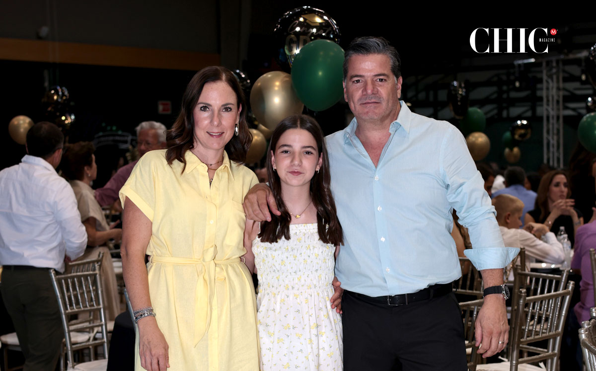 Verónica, Paulina y Jorge