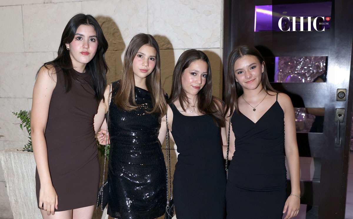 Victoria, Isabela, Fernanda y Amelia