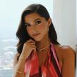 Look de Eugenia Rodríguez en la graduación de Tony Mils (Instagram)