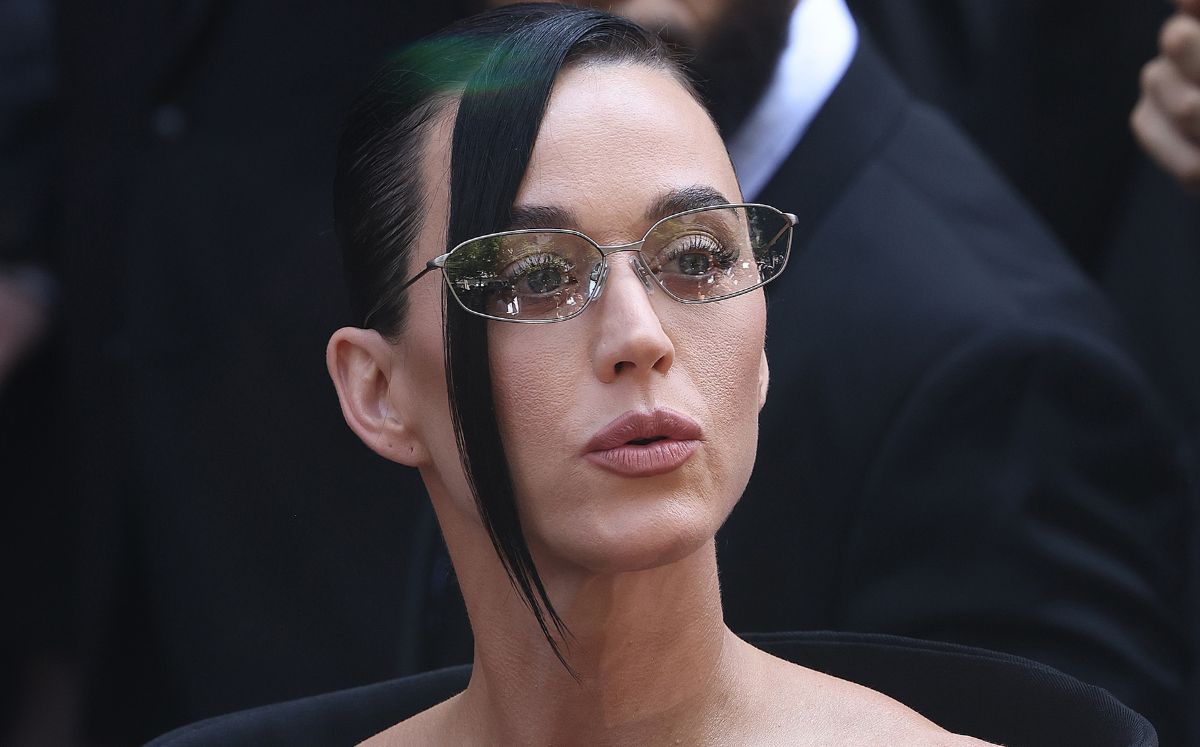 La estructura metálica del concierto de Katy Perry sufrió un incidente en vivo (Getty Images)