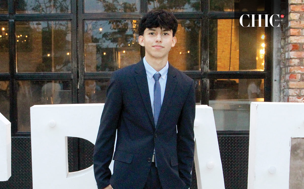 Aldo Tremari llegó puntual a su graduación