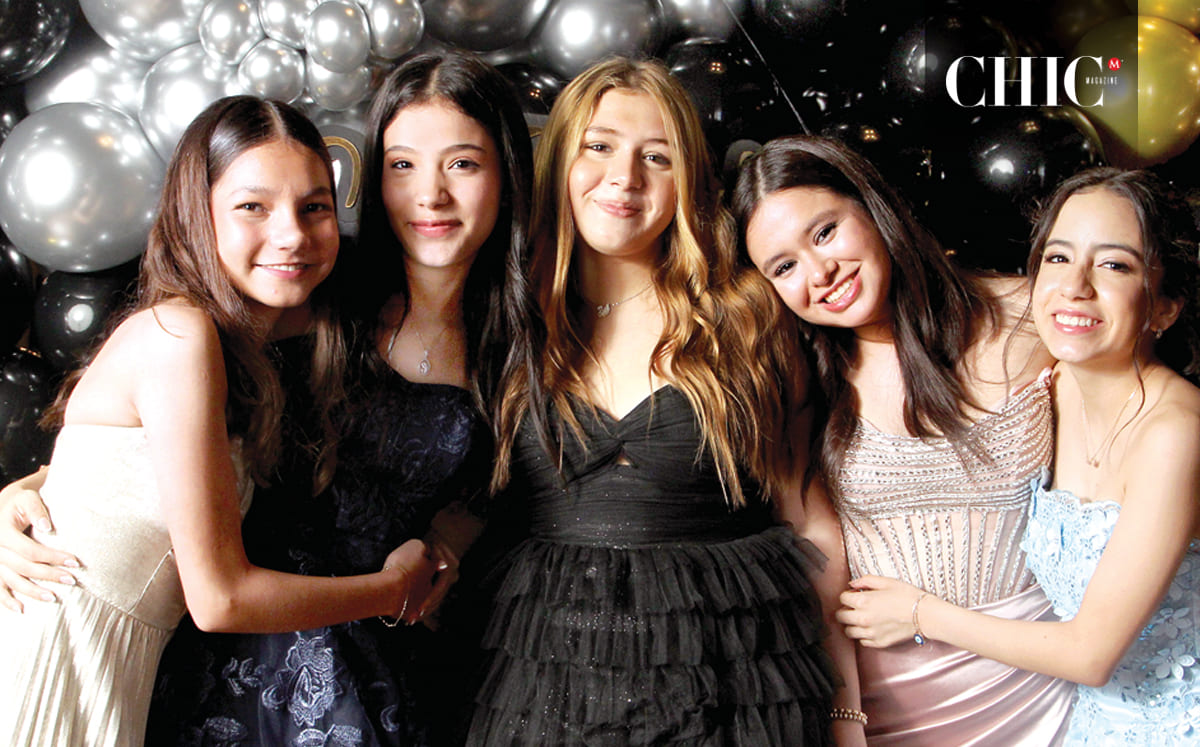 Daniela Sifuentes, Camila Sustaita, Anna Sophia Rivera, Grettel Vazquez y Regina López nos regalaron su mejor sonrisa