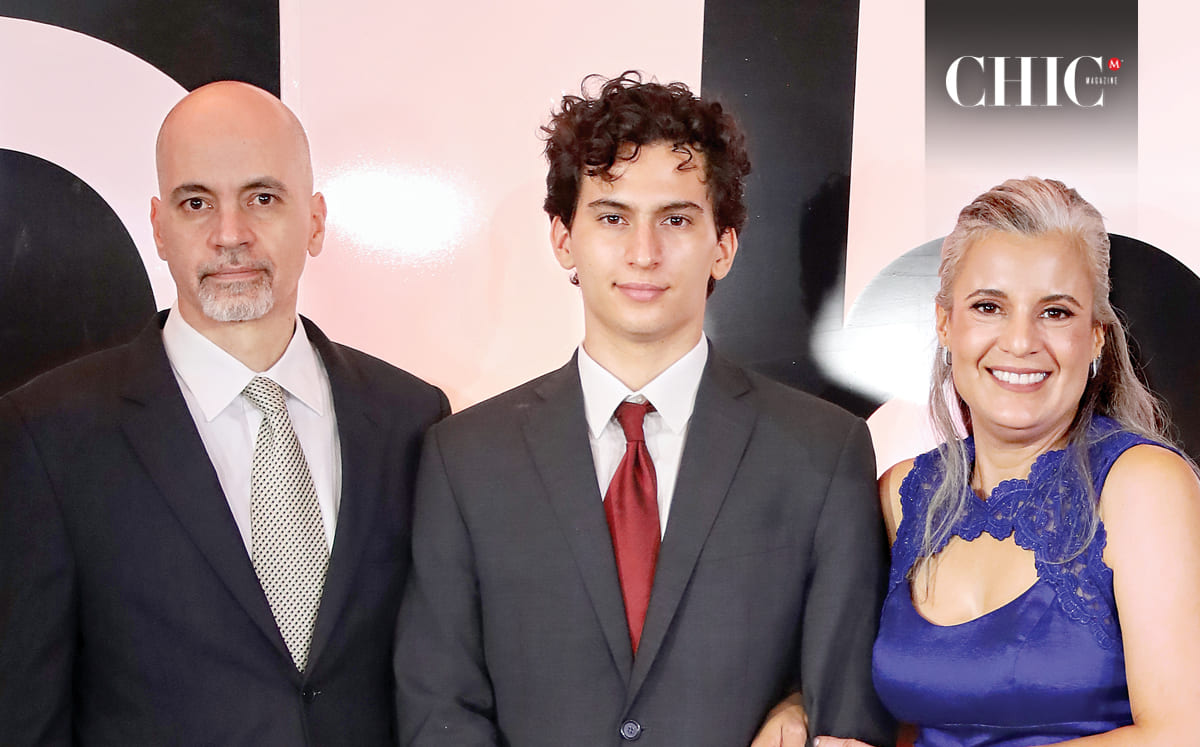 Santiago Lombardi, Diego Lombardi, Laura Possam orgullosos de  formar parte de la celebración