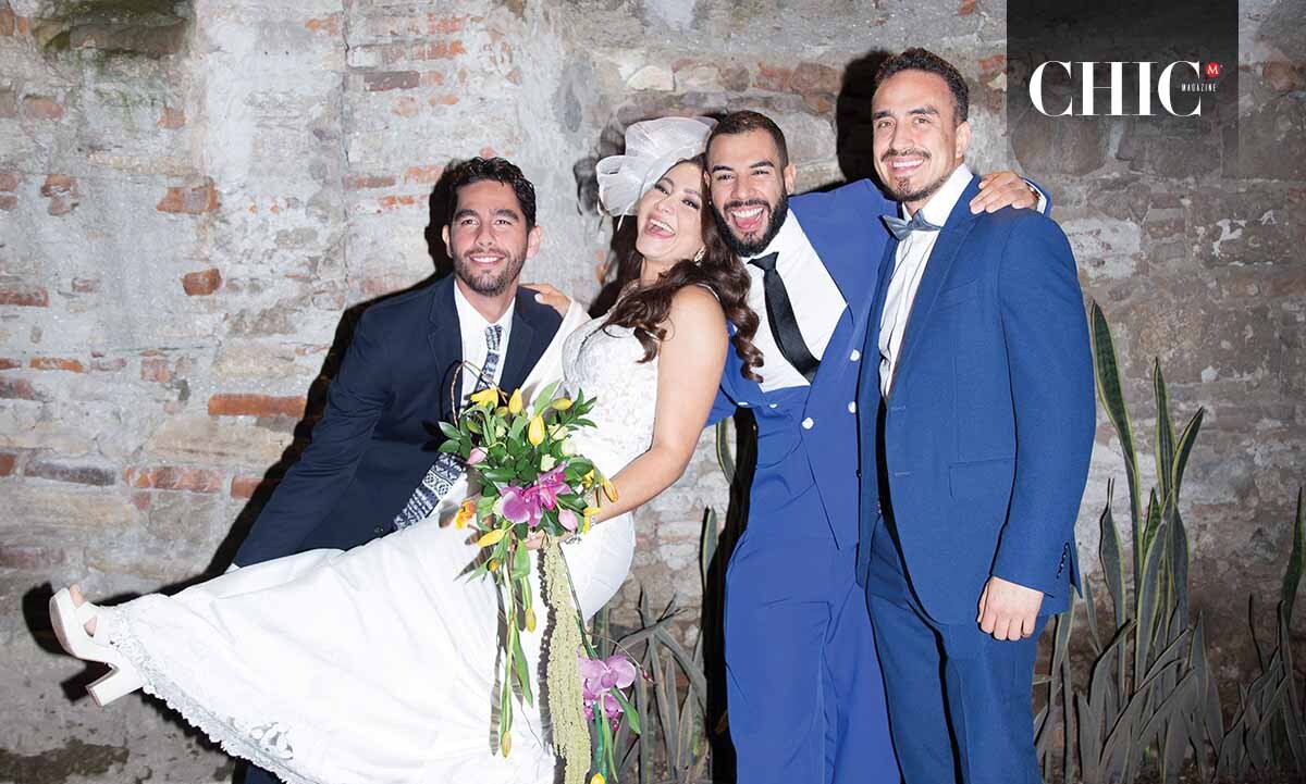 Daniel Alfaro, Magda Sorcia, Luis Cabañas y Diego Marroquín