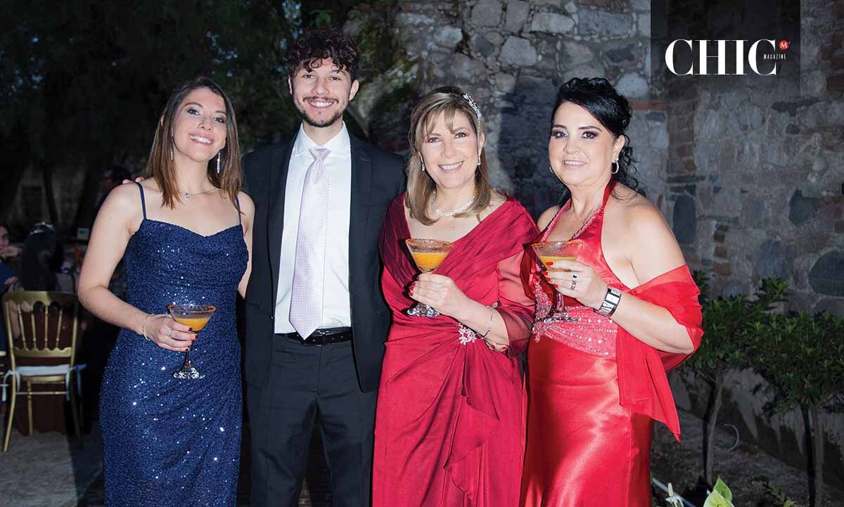 Andrea Ramírez, Ricardo Martínez, Elo García y Lupita Martínez
