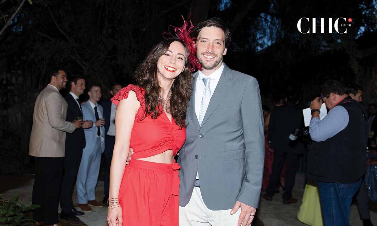 Nina Metayer y Mathieu Salome