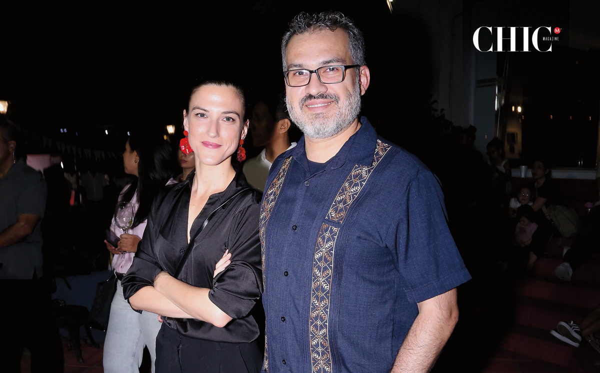 Aude Balartre y Gustavo Flores