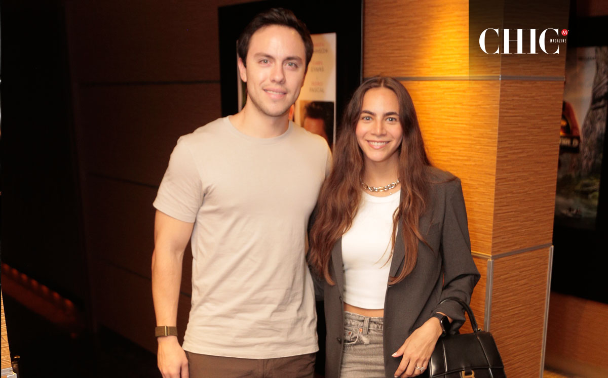 David Romero y Adri Farias