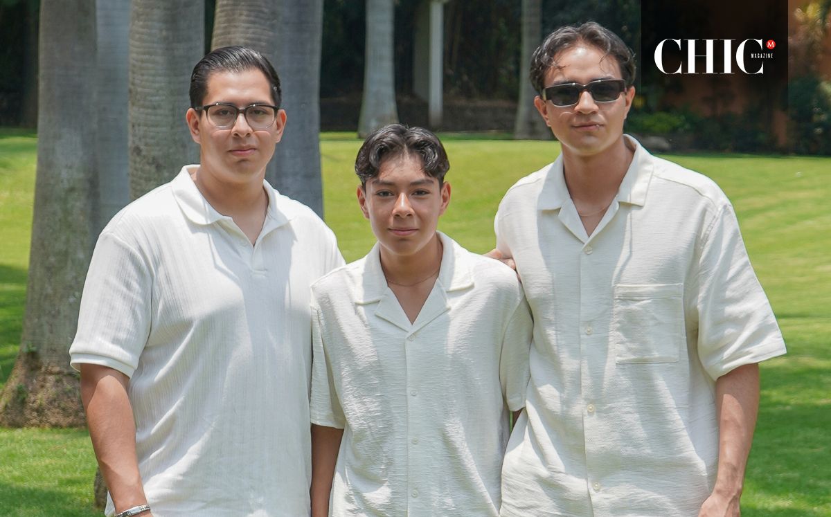 Iván Villavicencio, Aarón Villavicencio y Sebastián Villavicencio