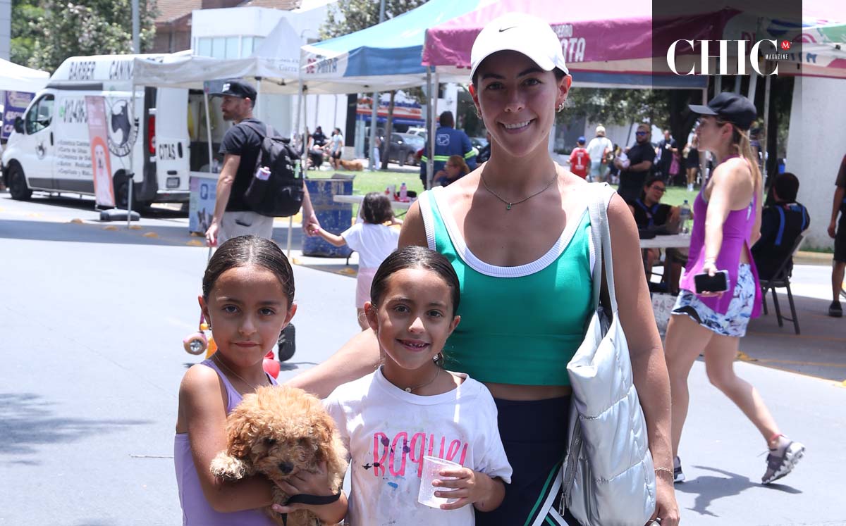 María Domene, Marian Cantú y Raquel Cantú