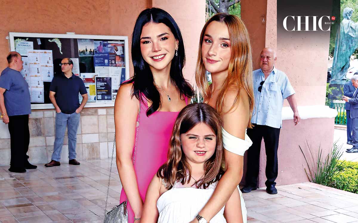 Paulina Elizondo, Ana Pozas y Sara Jaymez