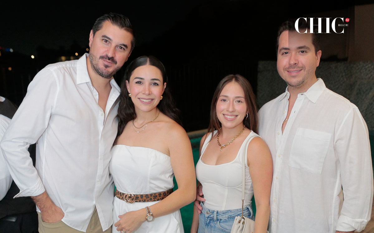 Óscar Treviño, Ana Gaby Ibarra, Paulina De la Garza y Jorge Gámez