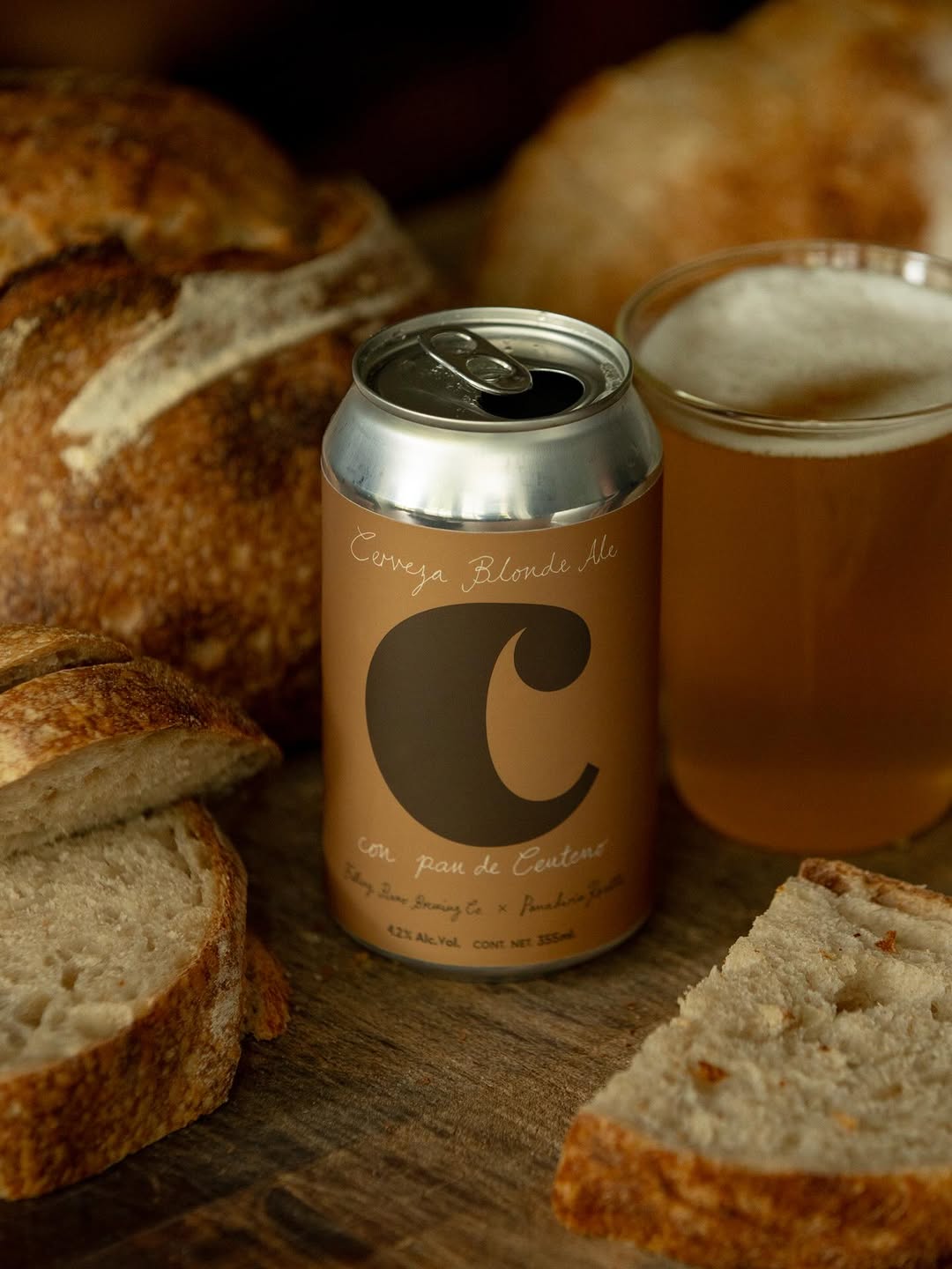 Una cerveza elaborada con los recortes de pan de centeno (Foto: Ana Lorenzana)
