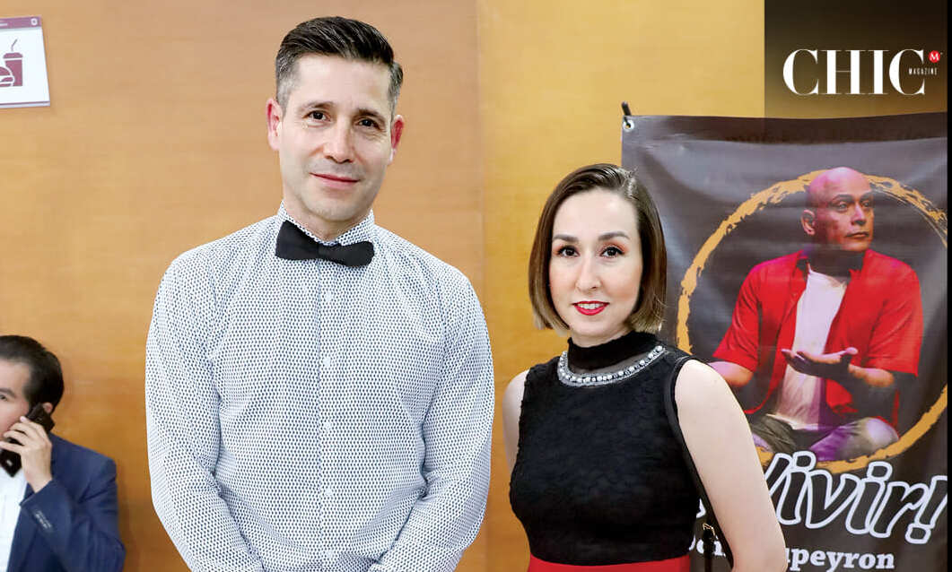 Israel Aguirre y Diana Solís presentes en el teatro principal del Espacio Cultural Metropolitano