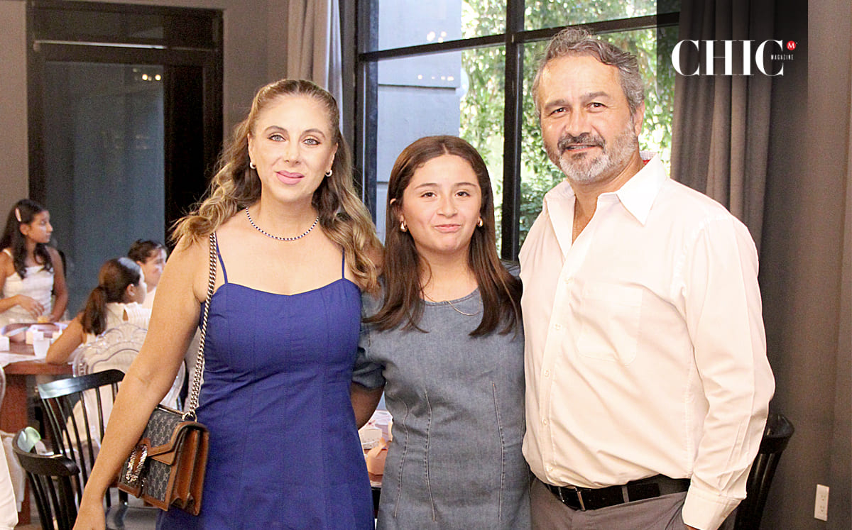 Andrea Leal, Carmen Elizondo y Leandro Elizondo