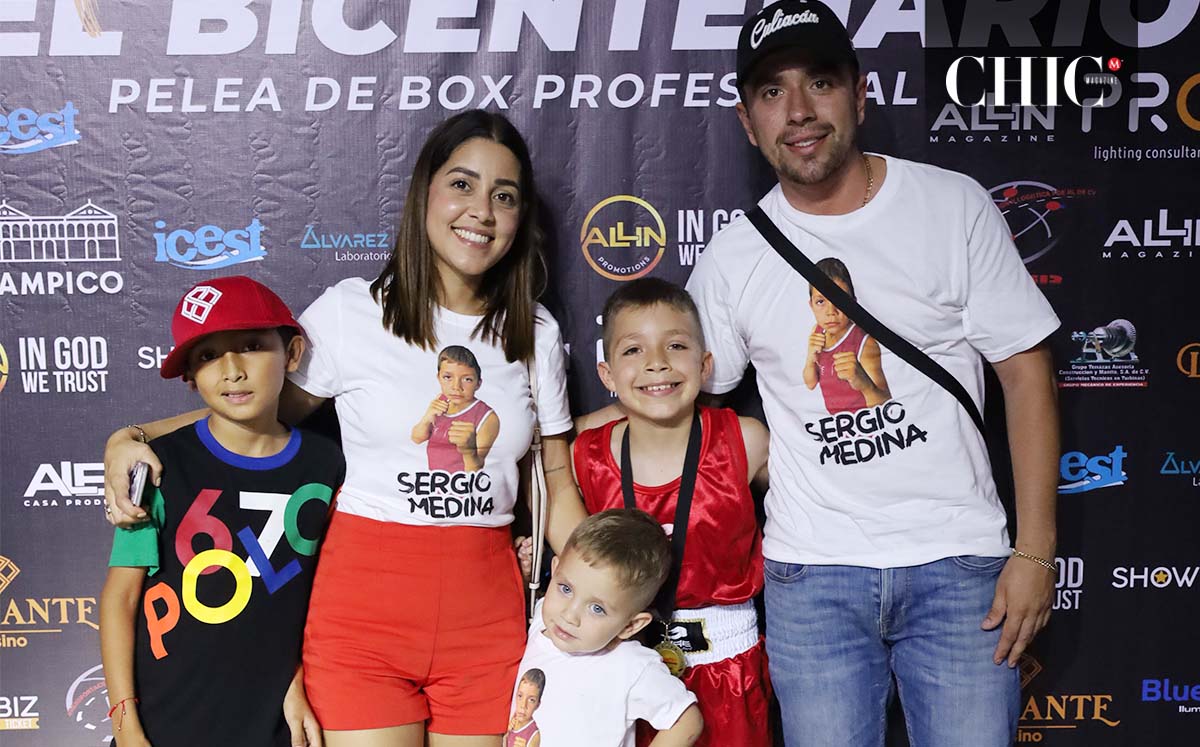 Héctor Razzo, Alissa Garcia, Samuel Medina, Sergio Medina y Sergio Medina