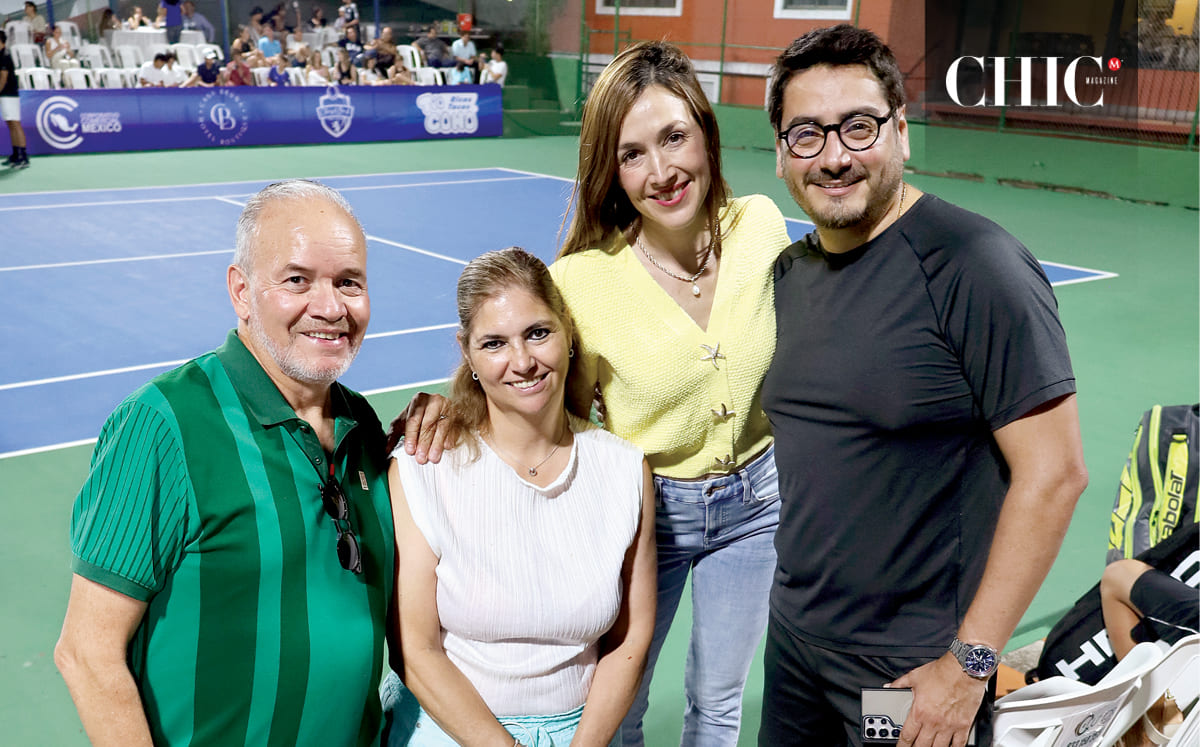 Domingo Santana, Lourdes Leyva, María José Aragon y Harold Sanders