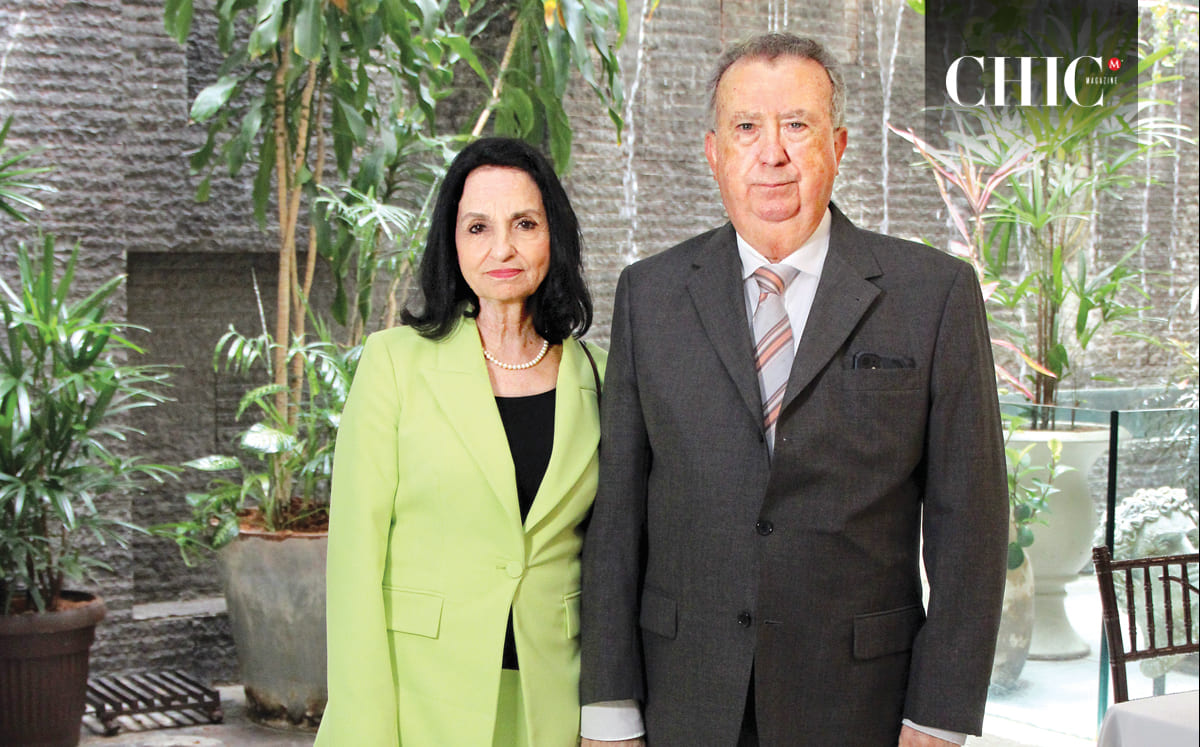 Edelmira Castillo y Juan González presentes en el evento