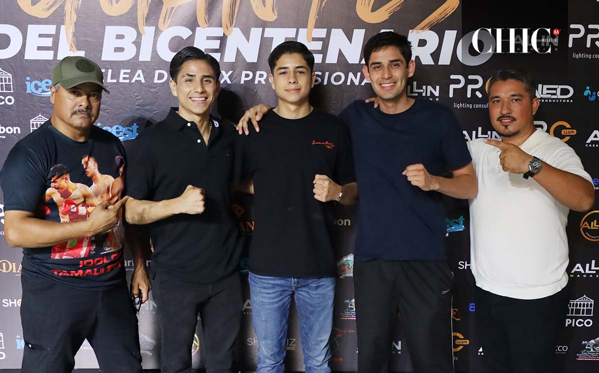 Hernán Rodríguez, Abraham Lezama, Diego Lezama, Joel Gutiérrez y Gustavo Rocha
