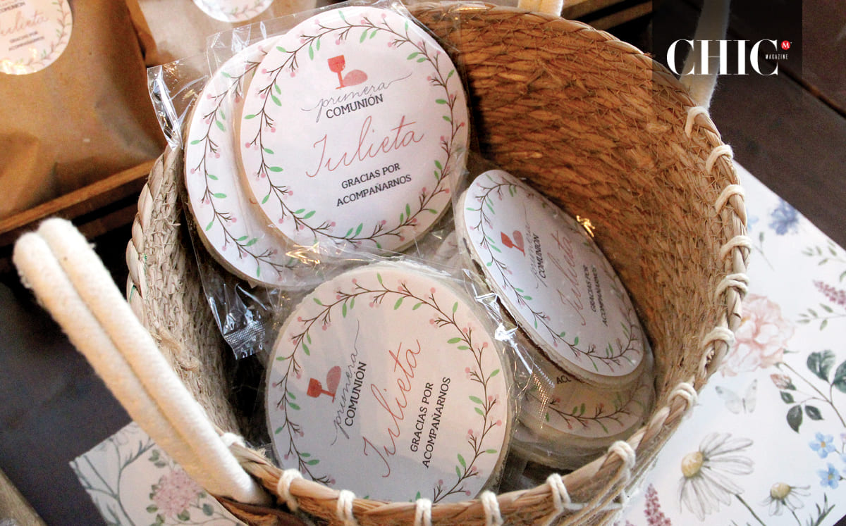 Las obleas formaron parte del toque dulce del evento