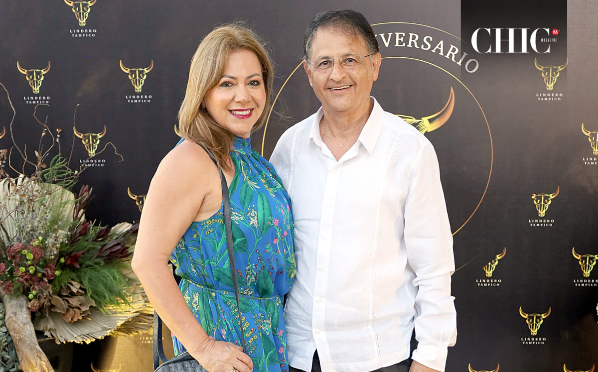 Ma Del Carmen Pulido y Carlos Larrion disfrutaron la celebración de aniversario