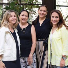 Natalia Efremova, Luz Trejo, Luz González y Luz María Bonilla (Fotos: Yanahui F. Sevilla)