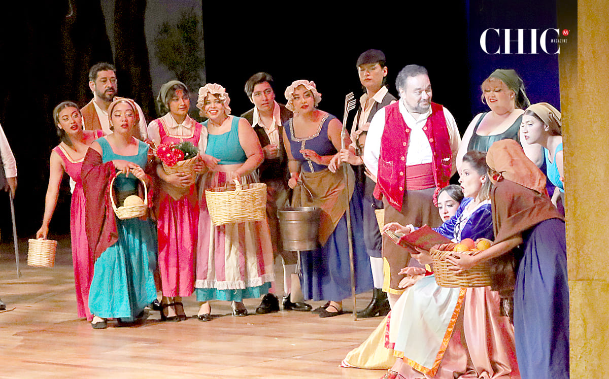 La ópera compartió escena con actores que en su mayoría son de origen tampiqueño