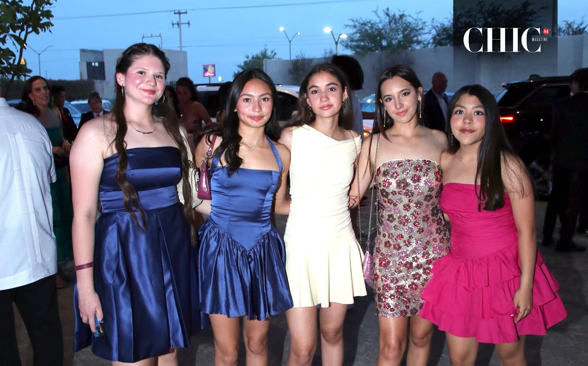 Ana Cristina, Ivanna, Natalia, Romina y Michele
