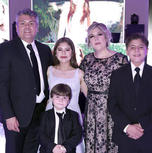 Cristóbal, Angie, Angelines, Andrés y Cristóbal