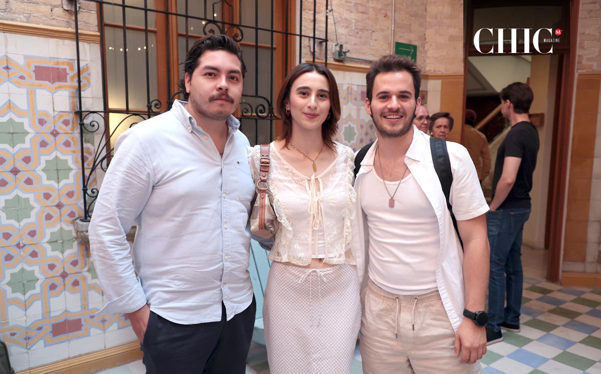 Diego, Renata y Anuar