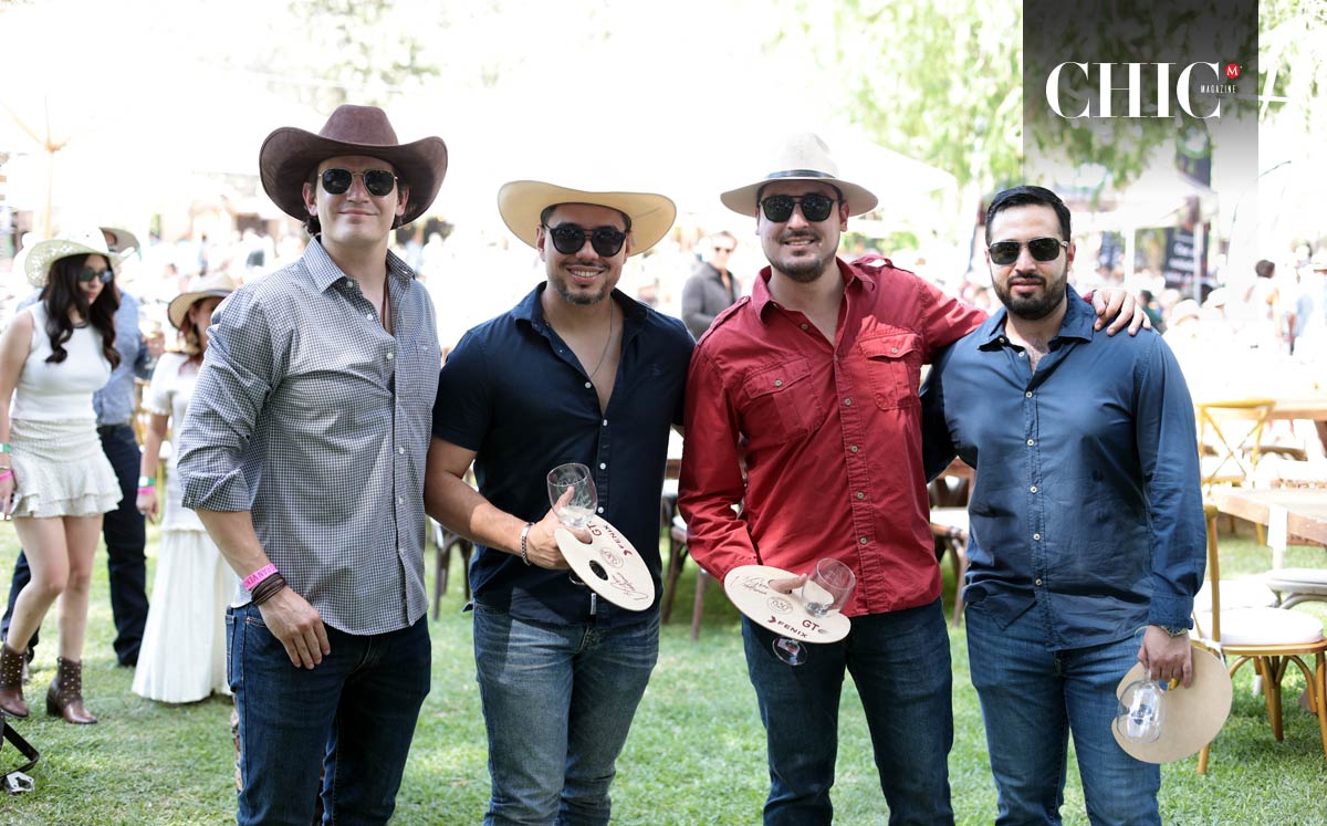 Gabriel Díaz, Marco Aldaba, Rodolfo Martínez y Paco Leal