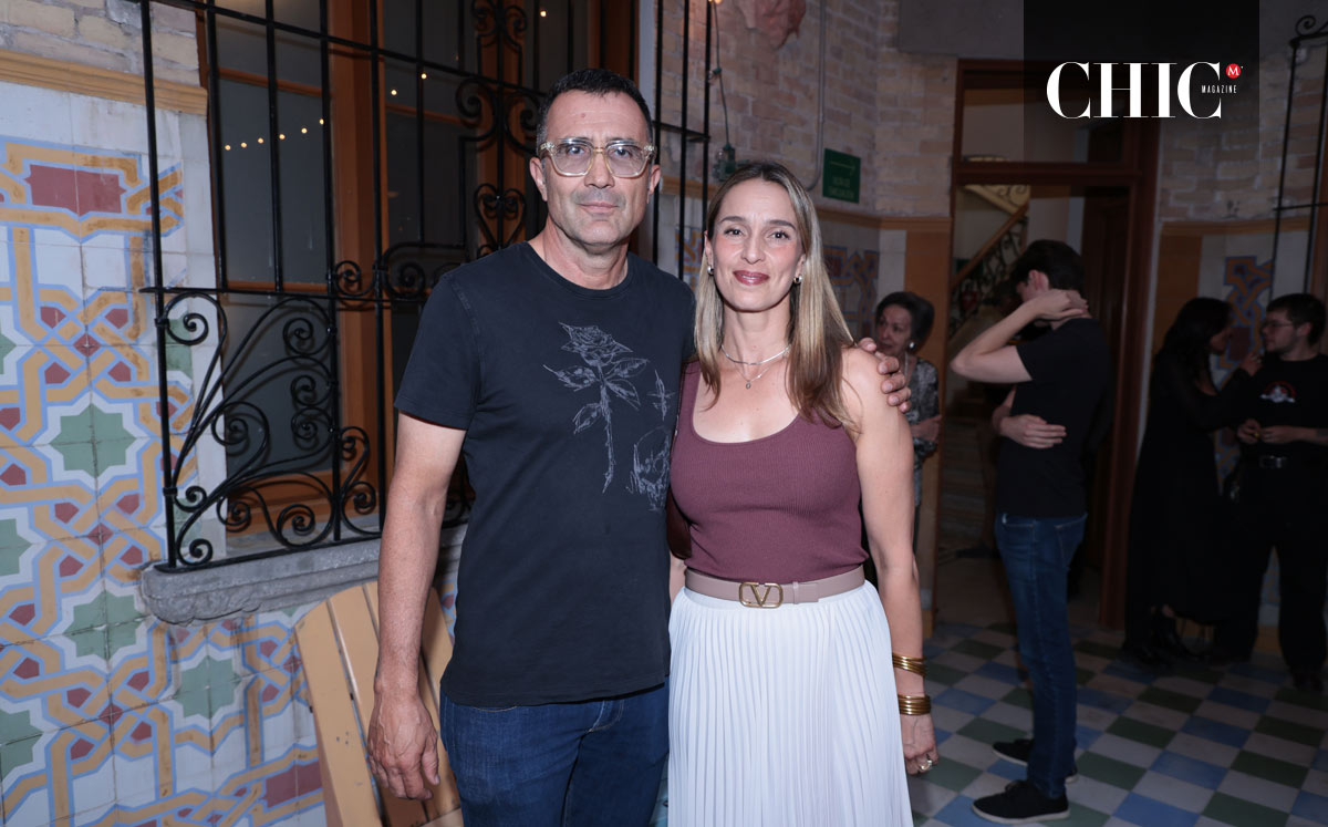 Jesús del Río y Daniela Peters