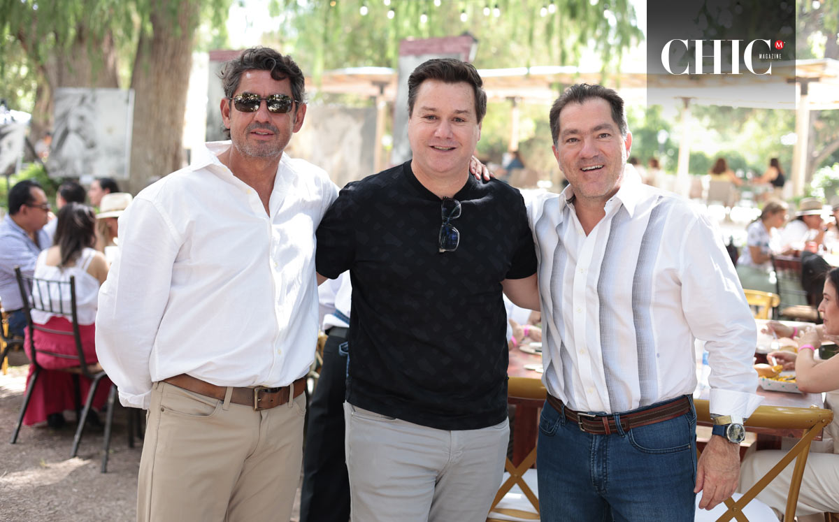Jesús Martínez, Antonio Gilio y Ernesto Alatorre